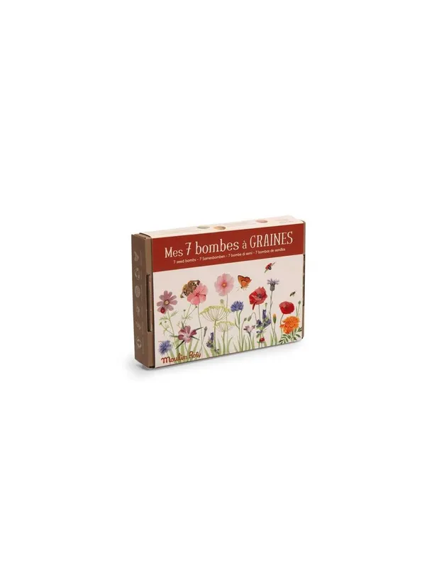 Coffret-7-bombes-à-graines-Le-jardin-du-Moulin---Moulin-Roty-18751 Offre Du Jour Coffret 7 bombes à graines Le jardin du Moulin - Moulin Roty