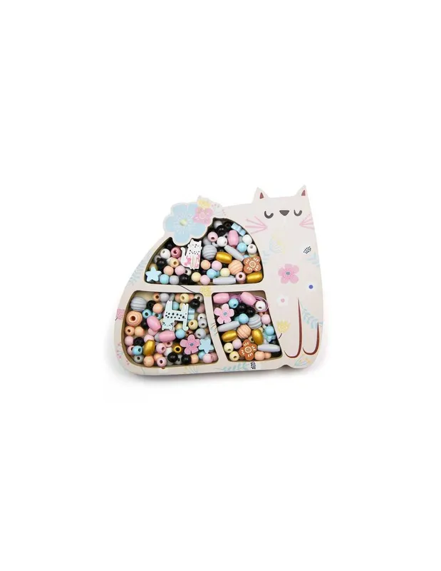 Coffret-de-perles-en-bois-Chat---Sycomore-18192 Coffret de perles en bois Chat - Sycomore Marque