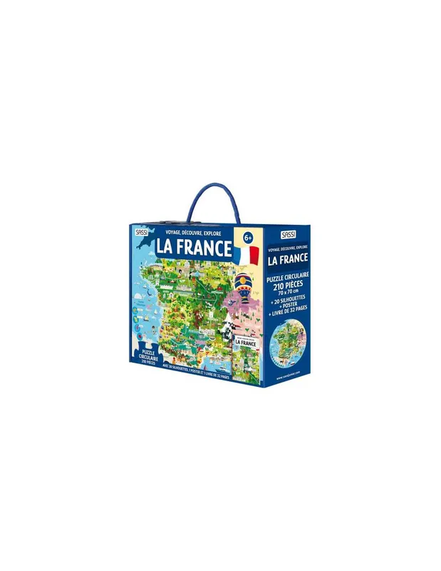 Coffret-livre-et-puzzle-La-France---Sassi-15776 Coffret livre et puzzle La France - Sassi Affaire À Saisir