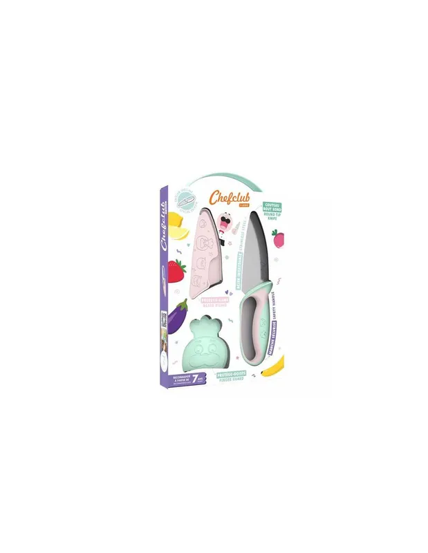 Couteau-du-chef-pastel---Chefclub-Kids-18191 Couteau du chef pastel - Chefclub Kids Commande En Gros