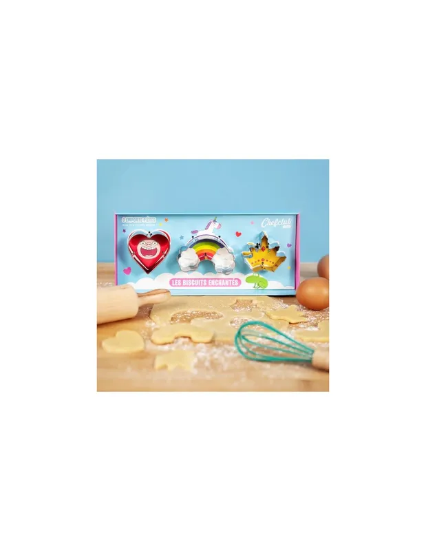 Emporte-pièces-Les-biscuits-enchantés---Chefclub-Kids-18020 Original Emporte-pièces Les biscuits enchantés - Chefclub Kids