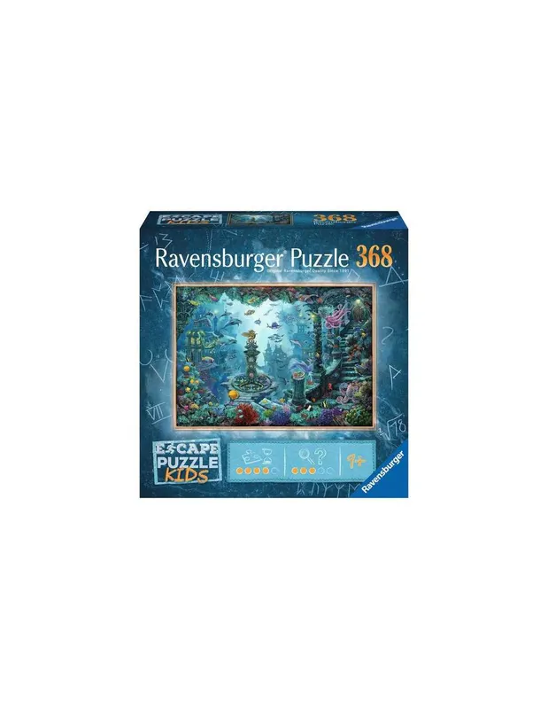 Escape-puzzle-Kids-Au-royaume-sous-marin---Ravensburger-14763 Exclusif Escape puzzle Kids Au royaume sous-marin - Ravensburger