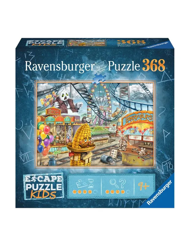 Escape-puzzle-Kids-Le-parc-d039attractions---Ravensburger-15895 Escape puzzle Kids Le parc d'attractions - Ravensburger Artisanat