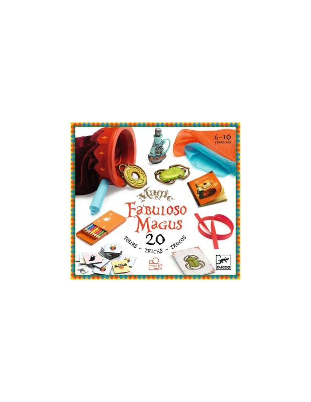 Fabuloso-Magus-20-tours-de-magie---Djeco-16916 Soldes Fabuloso Magus 20 tours de magie - Djeco