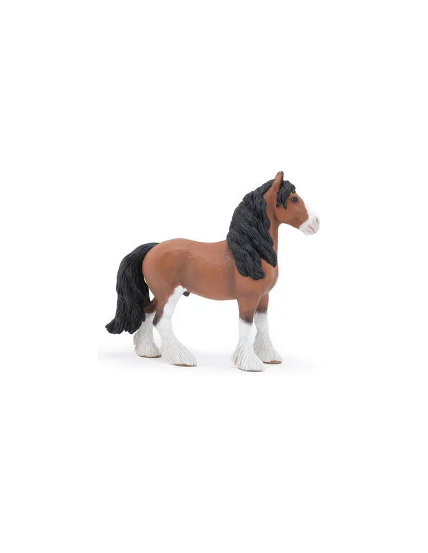 Figurine-cheval-Clydesdale---Papo-16897 Figurine cheval Clydesdale - Papo Jusqu’à Épuisement Des Stocks