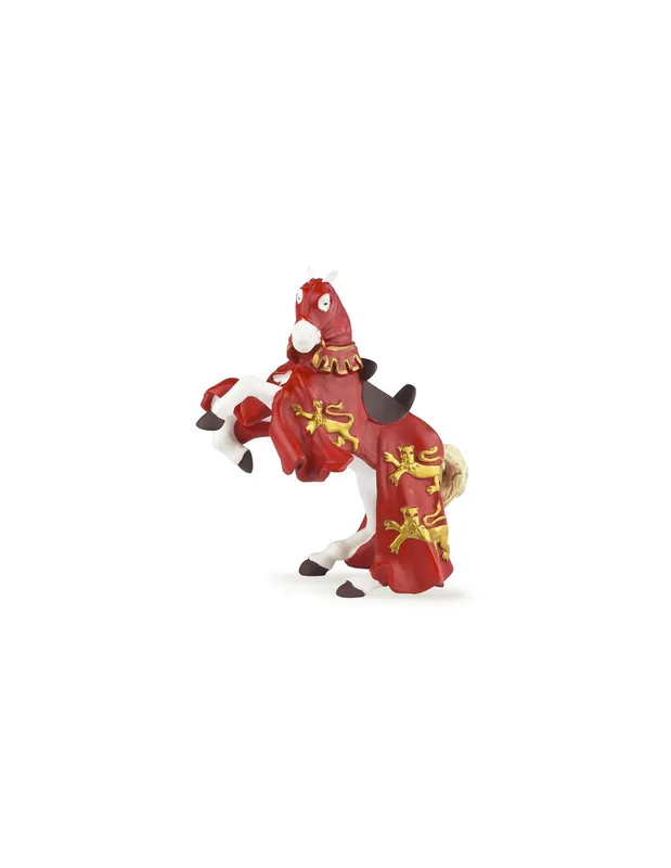Figurine-cheval-du-roi-Richard-rouge---Papo-17601 Fait Main Figurine cheval du roi Richard rouge - Papo