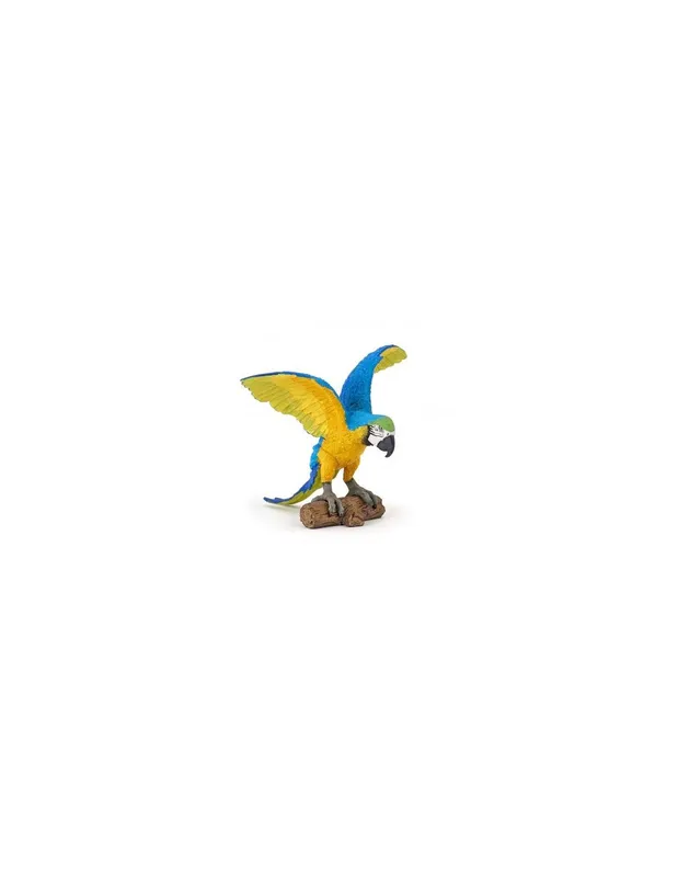 Figurine-perroquet-ara-bleu---Papo-17241 Figurine perroquet ara bleu - Papo Retour Gratuit