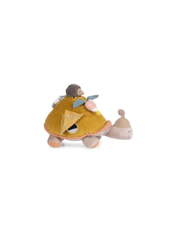 Grand-tortue-d039activités-Trois-Petits-Lapins---Moulin-Roty-14035 Grand tortue d'activités Trois Petits Lapins - Moulin Roty Fait Main