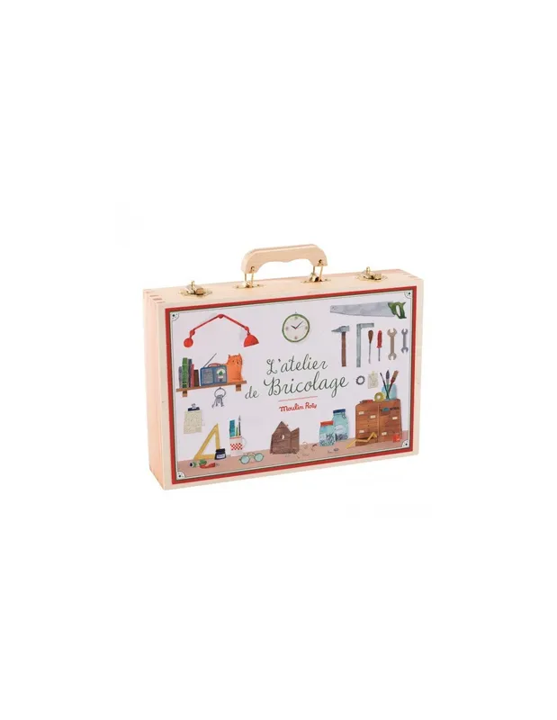 Grande-valise-bricolage-14-outils---Moulin-Roty-17696 Grande valise bricolage 14 outils - Moulin Roty Commander Vite