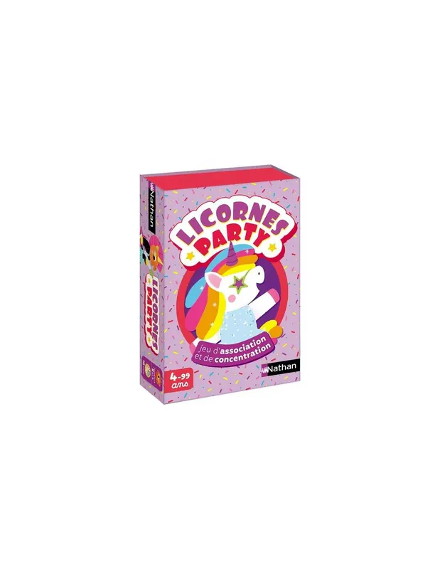 Jeu-Licornes-Party---Nathan-18558 Premium Jeu Licornes Party - Nathan