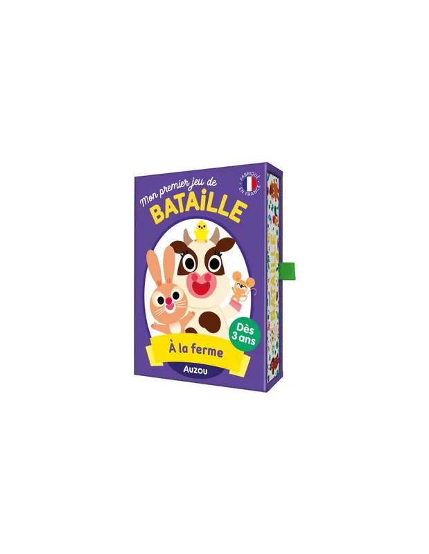 Jeu-Mon-premier-jeu-de-bataille-à-la-ferme---Auzou-18570 Prix Promo Jeu Mon premier jeu de bataille à la ferme - Auzou
