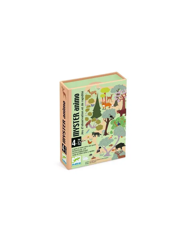 Jeu-de-cartes-Myster-Animo---Djeco-18535 Certifié Jeu de cartes Myster Animo - Djeco