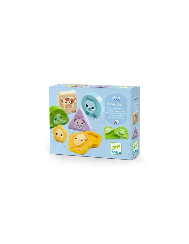 Jeu-magnétique-Kimami-Farm---Djeco-15103 Promotion Saisonnière Jeu magnétique Kimami Farm - Djeco
