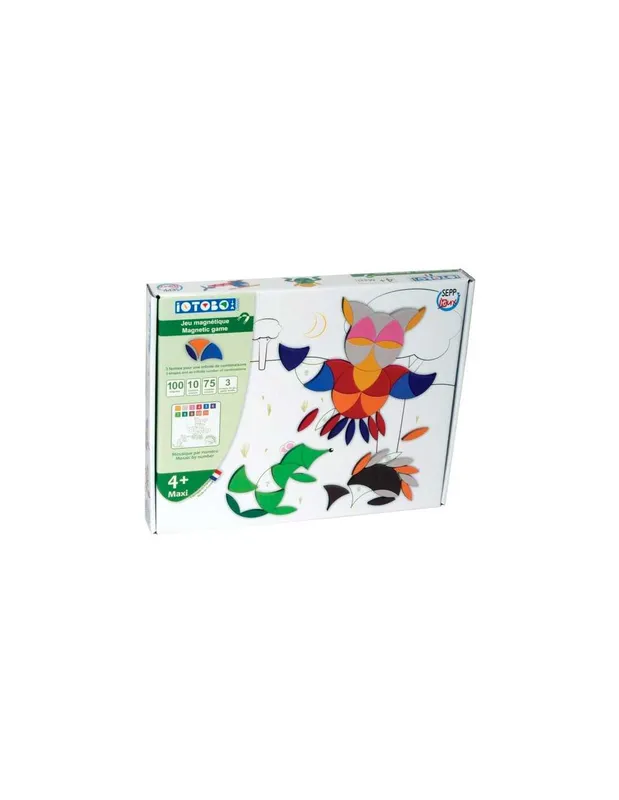 Jeu-magnétique-iOTOBO-4+-Maxi-14787 Jeu magnétique iOTOBO 4+ Maxi Fait Main