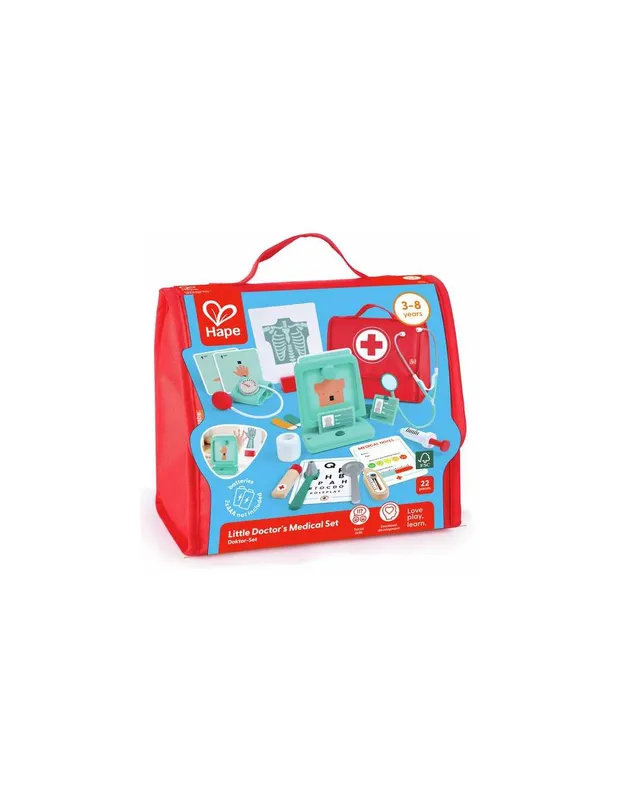 Kit-du-petit-docteur---Hape-16246 Kit du petit docteur - Hape Commander Vite