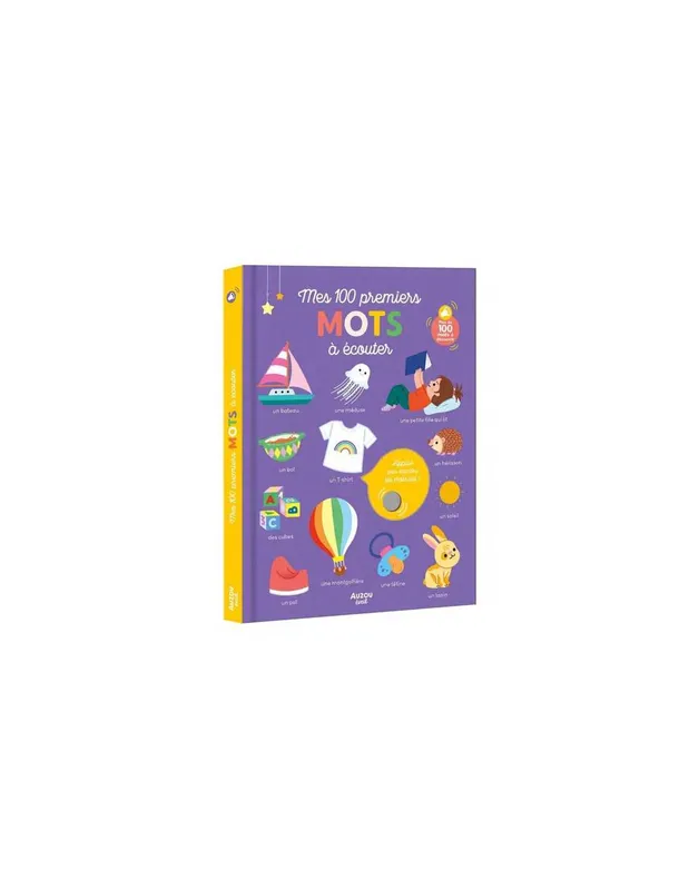 Livre-Mes-100-premiers-mots-à-écouter---Auzou-16108 Achetez Aujourd’hui Livre Mes 100 premiers mots à écouter - Auzou