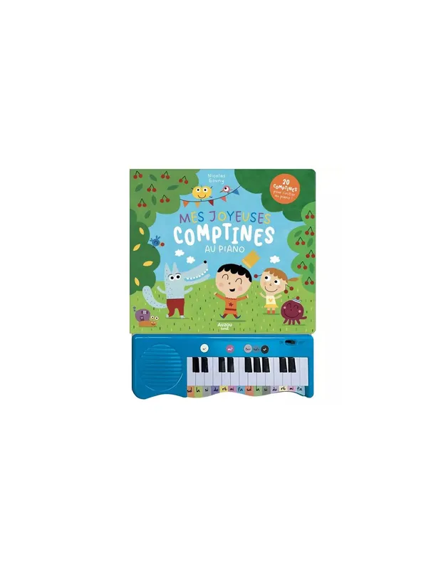 Livre-Mes-joyeuses-comptines-au-piano---Auzou-18329 Tendance Livre Mes joyeuses comptines au piano - Auzou
