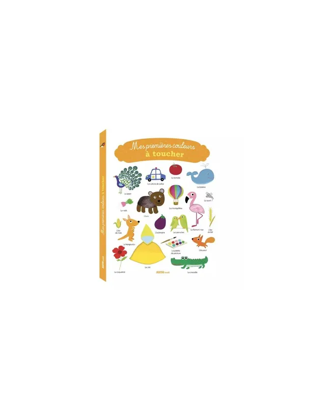 Livre-Mes-premières-couleurs-à-toucher---Auzou-18337 Livre Mes premières couleurs à toucher - Auzou Bon Plan