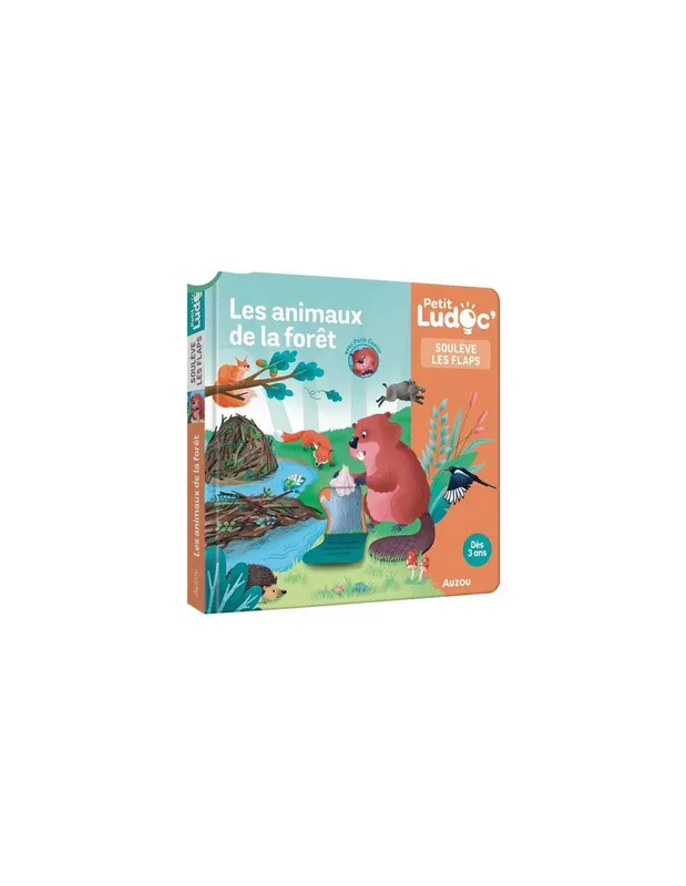 Livre-documentaire-les-animaux-de-la-forêt-Ludoc---Auzou-18270 Prix Bas Livre documentaire les animaux de la forêt Ludoc - Auzou