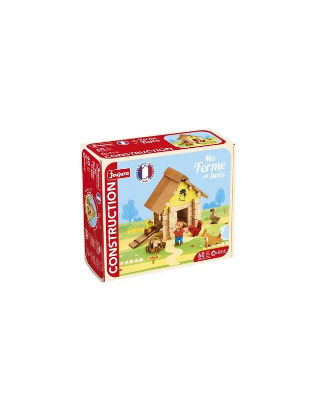 Ma-ferme-en-bois-60-pièces---Jeujura-14784 Ma ferme en bois 60 pièces - Jeujura Achat Immédiat