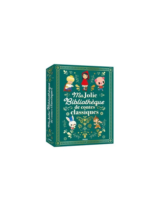 Ma-jolie-bibliothèque-de-contes-classiques---Auzou-18306 Soldes Ma jolie bibliothèque de contes classiques - Auzou
