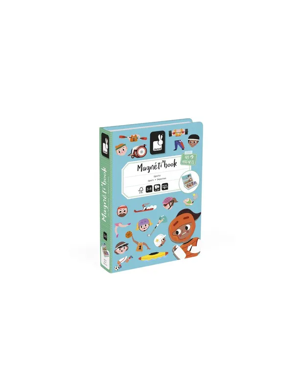 Magnetibook-Sports---Janod-15211 Magnetibook Sports - Janod Dernier Modèle