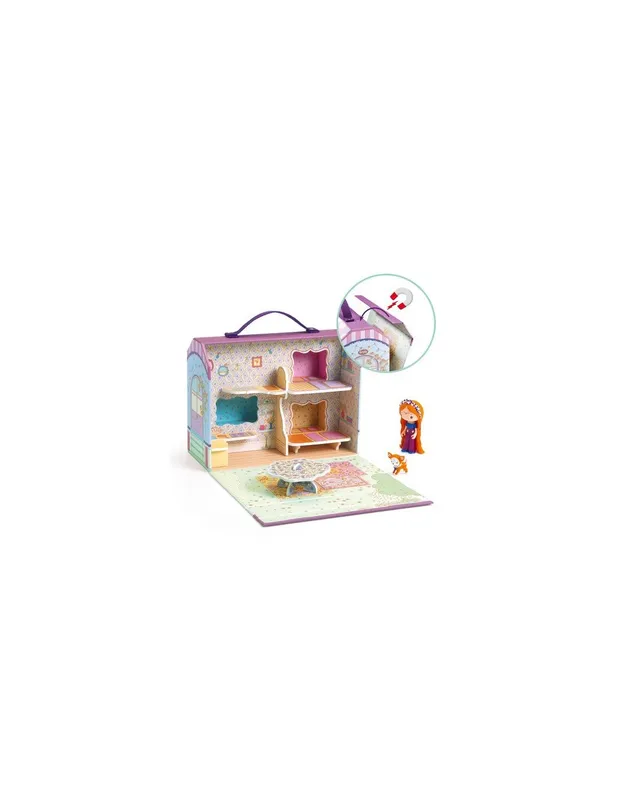 Maison-de-Bluchka-et-Indie-figurines-Tinyly---Djeco-17064 Original Maison de Bluchka et Indie figurines Tinyly - Djeco