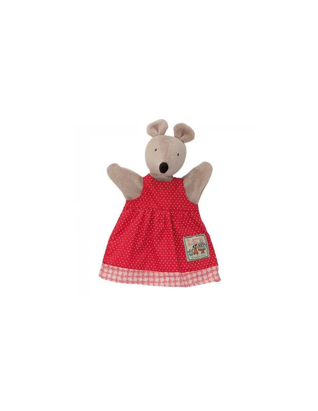 Marionnette-Nini-la-souris-La-Grande-Famille---Moulin-Roty-15660 Marque Marionnette Nini la souris La Grande Famille - Moulin Roty