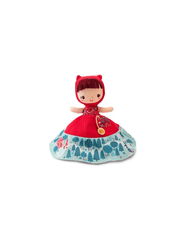 Marionnette-réversible-Chaperon-rouge---Lilliputiens-15277 Livraison Gratuite Marionnette réversible Chaperon rouge - Lilliputiens