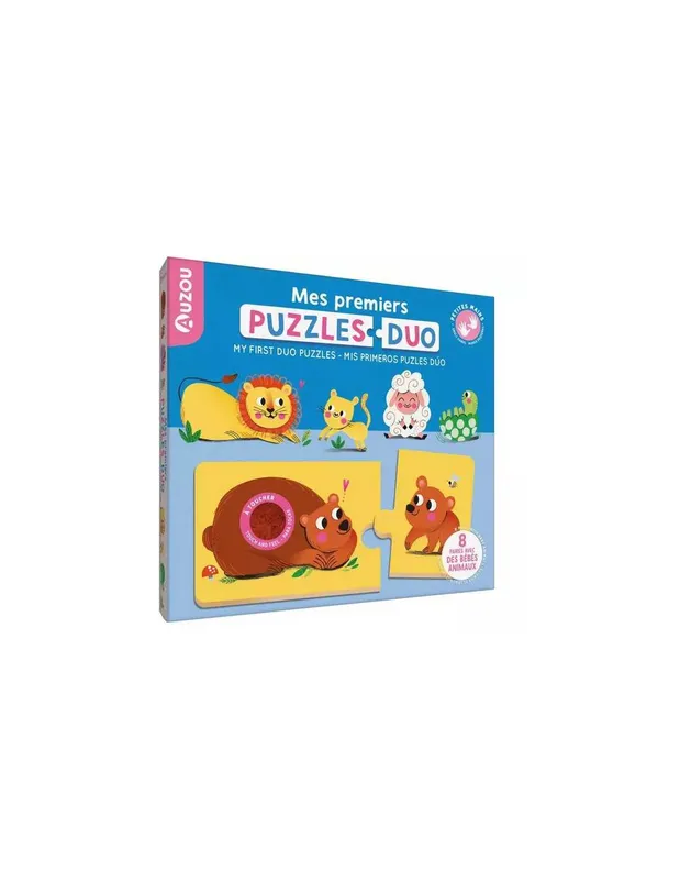 Mes-premiers-puzzle-duo-à-toucher---Auzou-14843 Achat Immédiat Mes premiers puzzle duo à toucher - Auzou