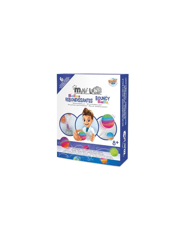Mini-lab-balles-rebondissantes---Buki-17125 Mini lab balles rebondissantes - Buki Prix Promo