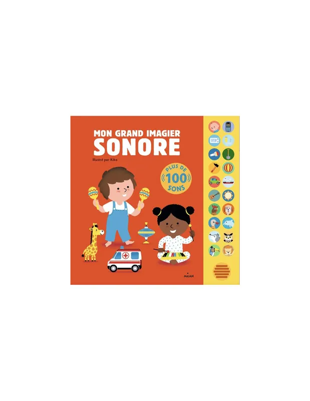Mon-grand-imagier-sonore---Milan-16004 Authentique Mon grand imagier sonore - Milan