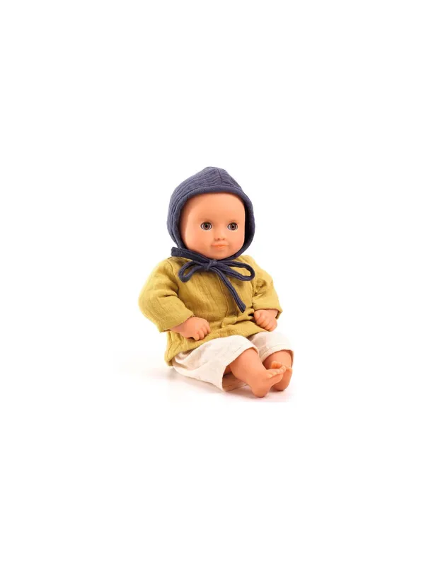 Poupée-Baby-Camomille-Pomea---Djeco-17282 Acheter Direct Poupée Baby Camomille Pomea - Djeco