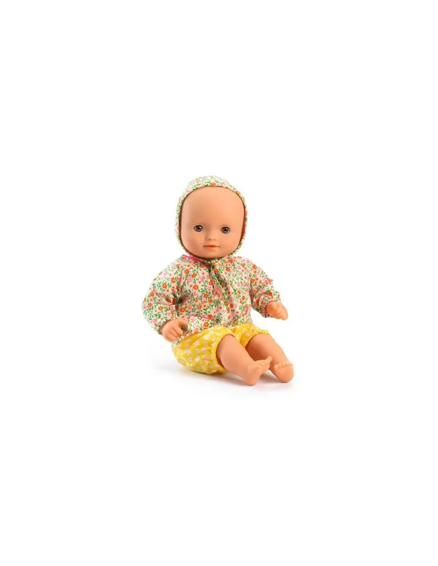 Poupée-Baby-Flora-Pomea---Djeco-17252 Poupée Baby Flora Pomea - Djeco Acheter En Ligne