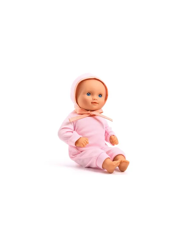 Poupée-Baby-Lilas-Rose-Pomea---Djeco-17286 Poupée Baby Lilas Rose Pomea - Djeco Exclusif