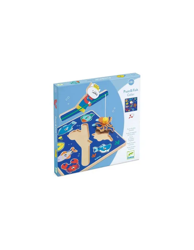Puzz-Fish-Color---Djeco-14211 Puzz & Fish Color - Djeco Garantie Incluse