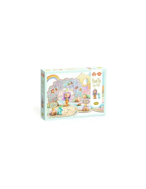 Puzzl039Up-Lily-33-pièces---Djeco-14187 Livraison Mondiale Puzzl'Up Lily 33 pièces - Djeco
