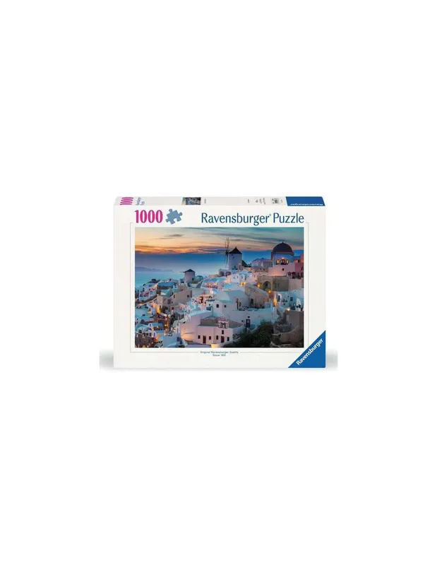 Puzzle-1000-pièces-Santorin---Ravensburger-15941 Livraison Mondiale Puzzle 1000 pièces Santorin - Ravensburger