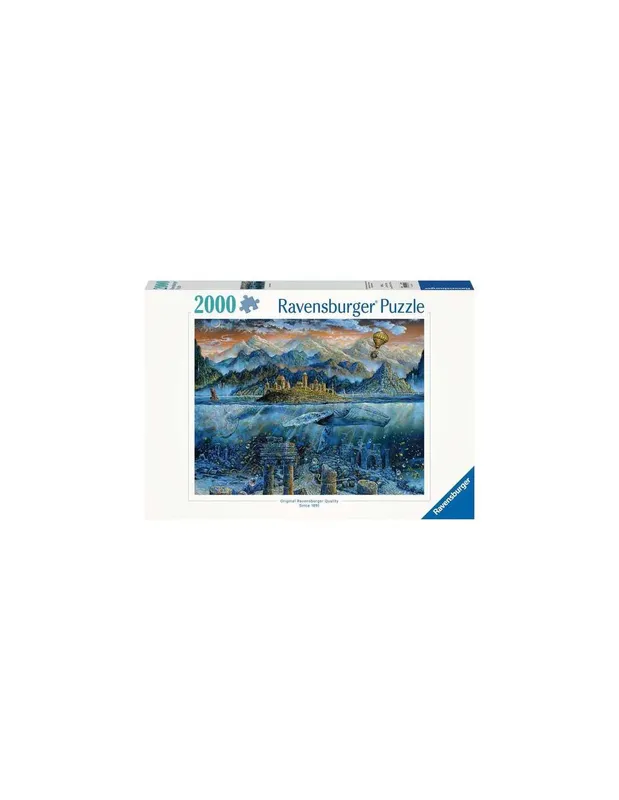 Puzzle-2000-pièces-Sage-baleine---Ravensburger-15743 Promotion Puzzle 2000 pièces Sage baleine - Ravensburger