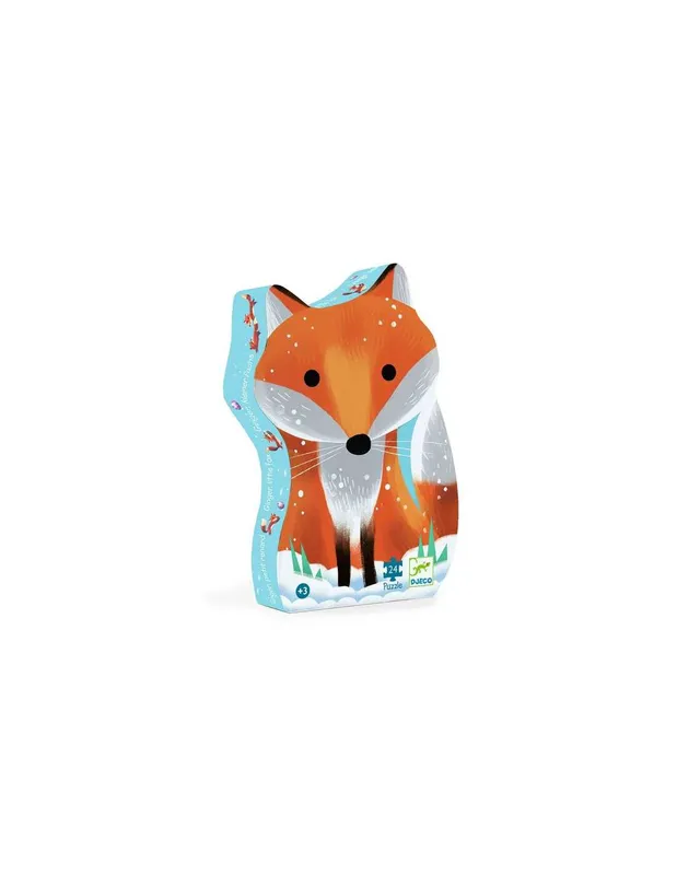 Puzzle-24-pièces-Ginger-petit-renard---Djeco-14894 Prix Choc Puzzle 24 pièces Ginger petit renard - Djeco