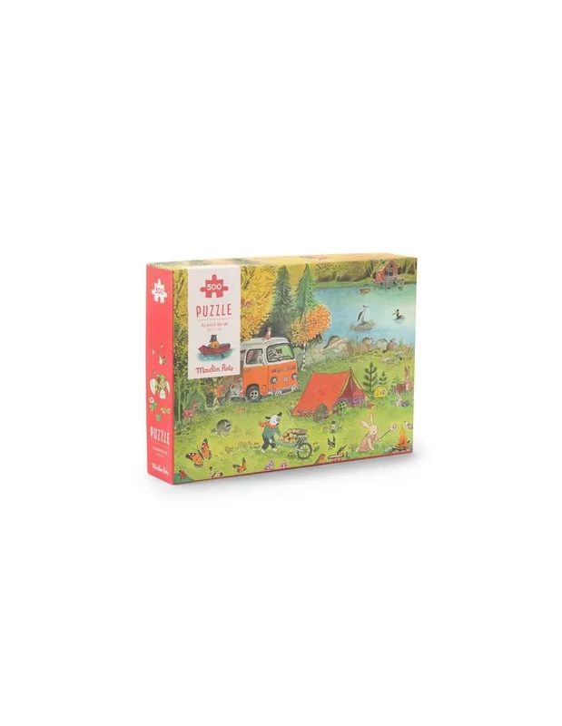 Puzzle-500-pièces-La-grande-famille---Moulin-Roty-14158 Puzzle 500 pièces La grande famille - Moulin Roty Certifié