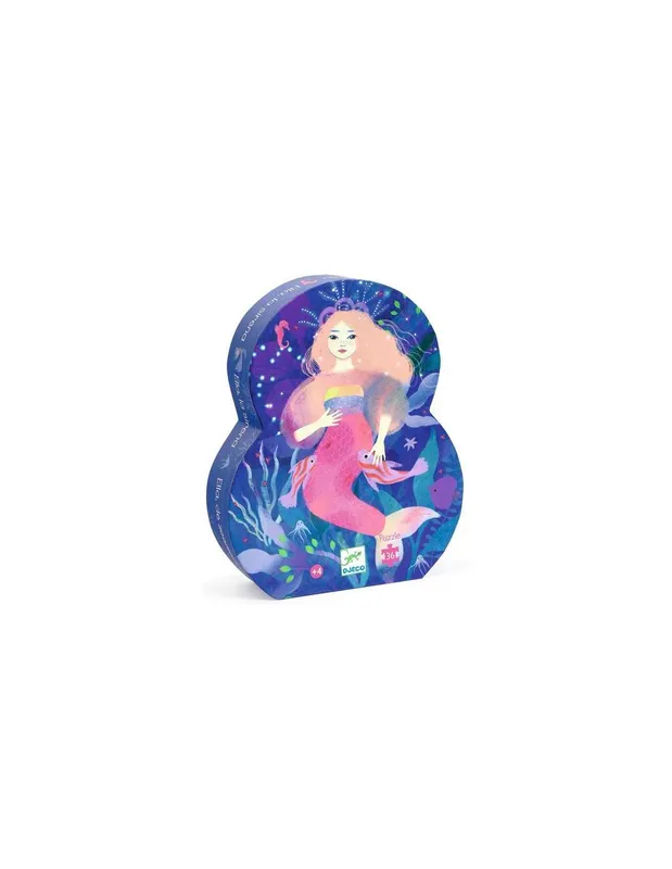 Puzzle-Ella-la-sirène-36-pièces---Djeco-14322 Puzzle Ella la sirène 36 pièces - Djeco Promotion Saisonnière