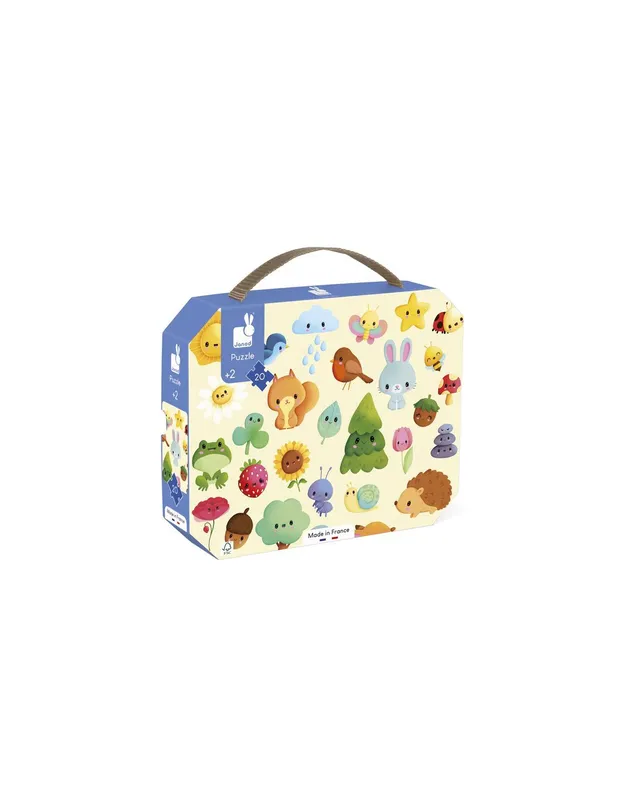 Puzzle-Imagier-de-la-nature-20-pièces---Janod-15217 Puzzle Imagier de la nature 20 pièces - Janod Offre Exclusive
