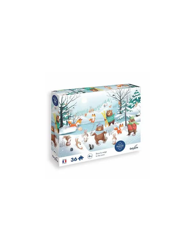 Puzzle-Sous-la-neige-36-pièces---Sentosphère-16069 Puzzle Sous la neige 36 pièces - Sentosphère Nouveauté