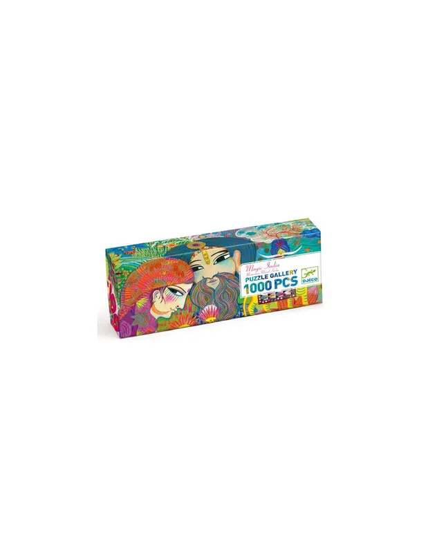 Puzzle-gallery-Magic-India-1000-pièces---Djeco-15836 Puzzle gallery Magic India 1000 pièces - Djeco Meilleure Vente