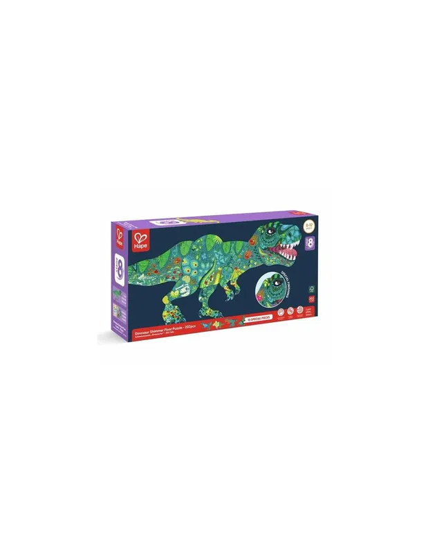 Puzzle-géant-Dinosaures-200-pièces---Hape-14160 Puzzle géant Dinosaures 200 pièces - Hape Soldes