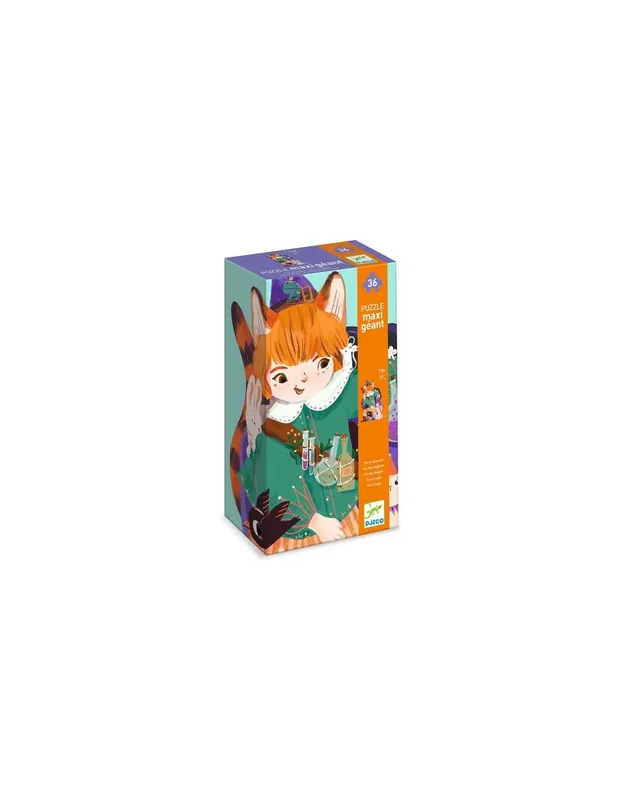 Puzzle-géant-Pio-le-magicien---Djeco-14357 Livraison Gratuite Puzzle géant Pio le magicien - Djeco