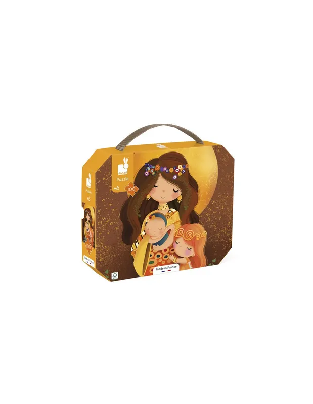 Puzzle-inspiré-de-Klimt-100-pièces---Janod-15215 Meilleure Qualité Puzzle inspiré de Klimt 100 pièces - Janod