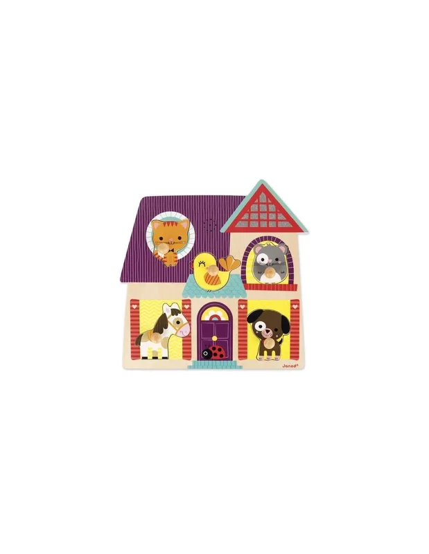 Puzzle-musical-mes-petits-compagnons---Janod-15817 Prix Choc Puzzle musical mes petits compagnons - Janod