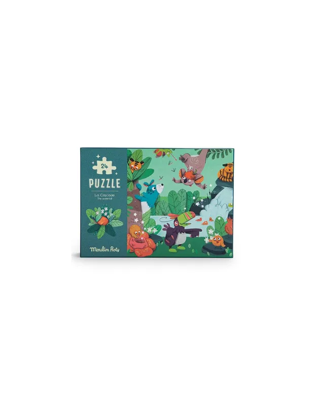 Puzzle-phosphorescent-La-cascade-Dans-la-jungle---Moulin-Roty-15172 Puzzle phosphorescent La cascade Dans la jungle - Moulin Roty Premium
